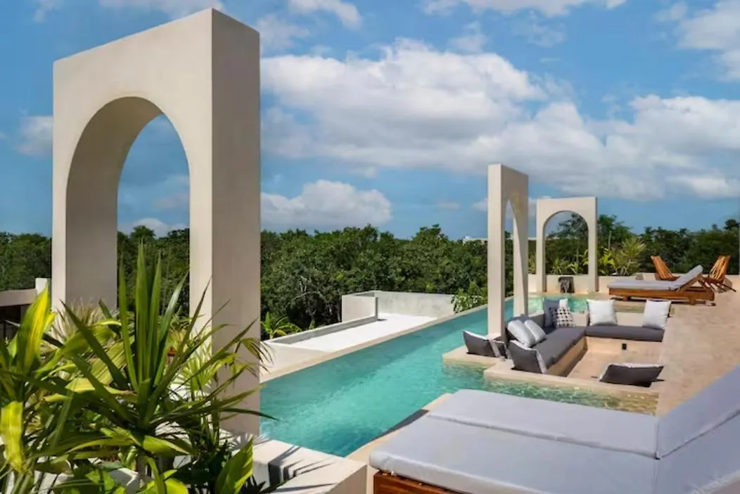 Apartamento New Ph W/Private Pool. Tulums #1 Roofop.200Mb Wifi